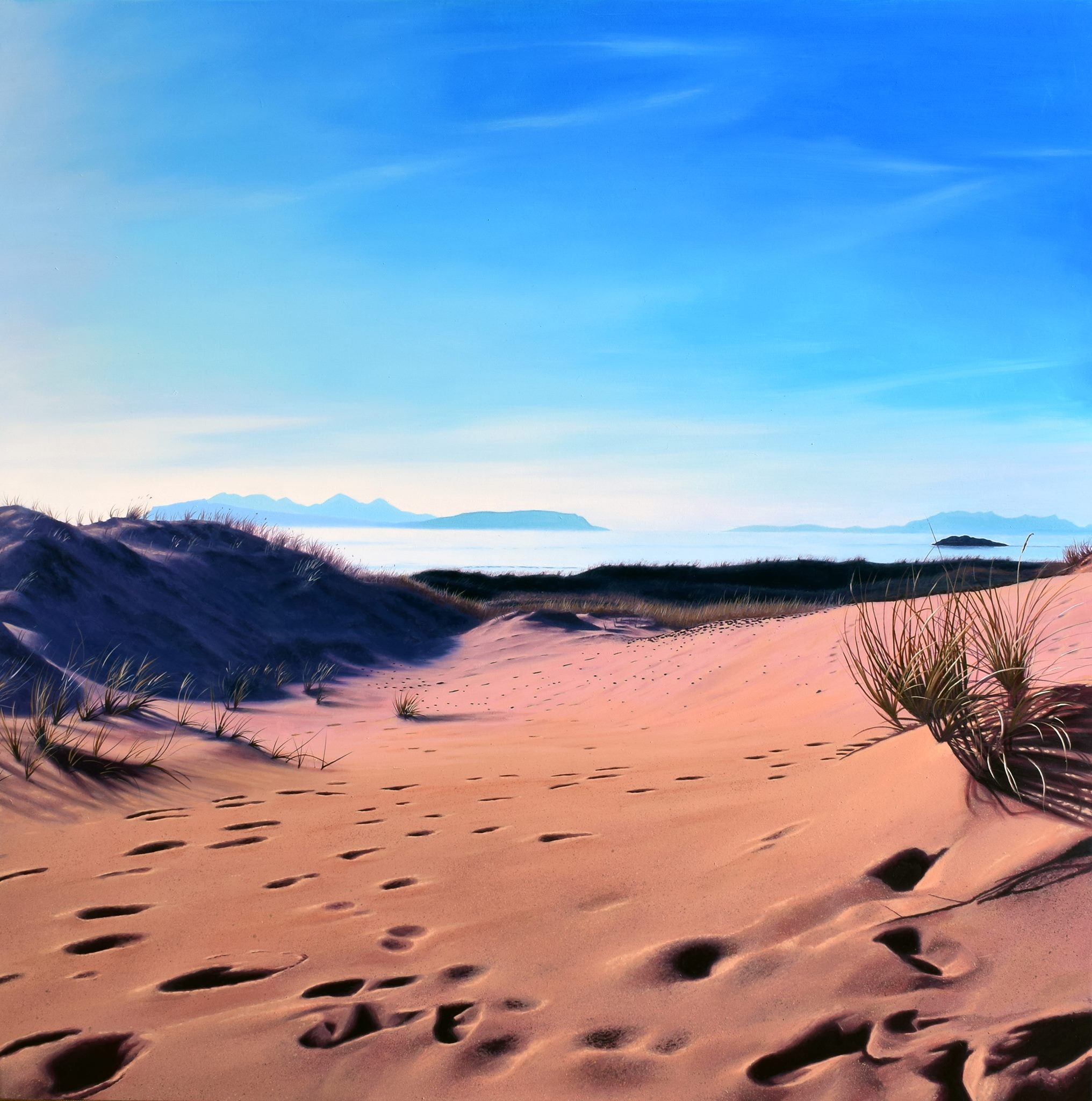 'Ardnamurchan Dunes' by artist Andrew Tough